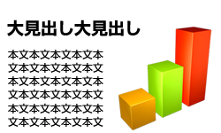 「図や表、グラフを活用する」