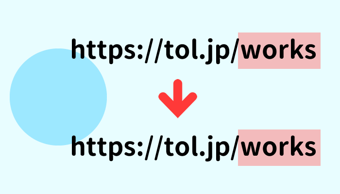 ページURLの変更はおこなっても良いのか