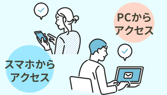 サイトの閲覧、スマホとPCどちらからが多いか