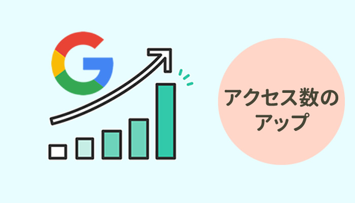 相乗効果によるアクセス数のアップ