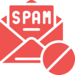 会社のメールアドレスに大量の迷惑メールが届いて困っている